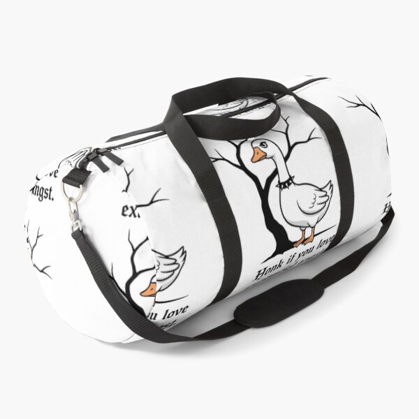 Item preview, Goth Goose – Honk If You Love Existential Angst designed and sold by Whisky1111.