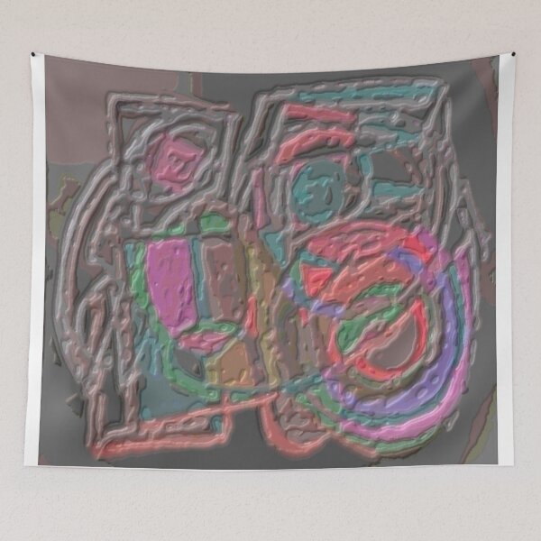 Item preview, plasticine watercolor colorful abstract design designed and sold by SmashingDeals.