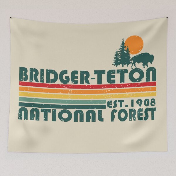 Item preview, Bridger-Teton National Forest Wyoming WY  designed and sold by Alexaltay.