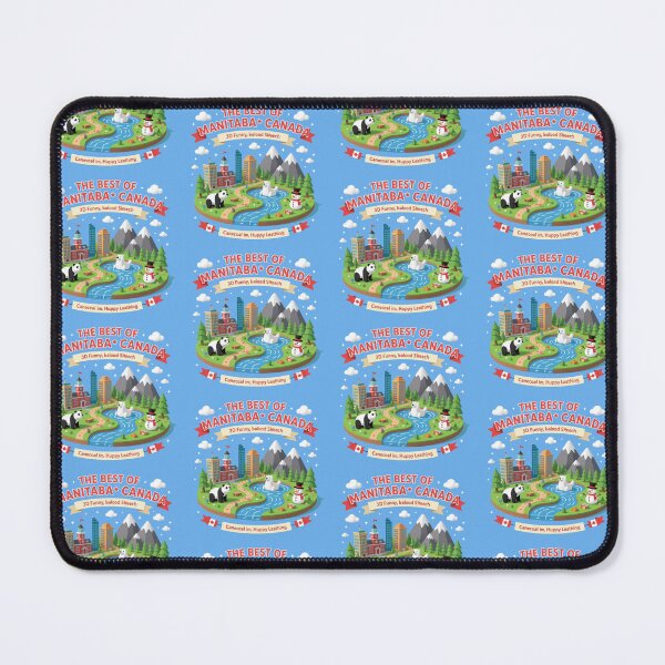 Item preview, The Best of Manitoba Canada – 3D Funny Sketch, designed and sold by PaintMeWorld.