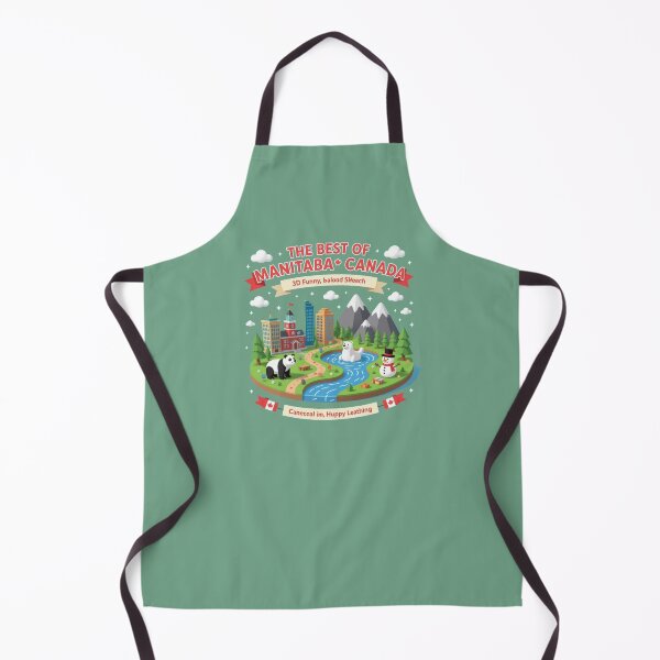 Item preview, The Best of Manitoba Canada – 3D Funny Sketch, designed and sold by PaintMeWorld.
