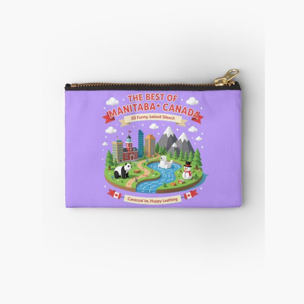 Item preview, The Best of Manitoba Canada – 3D Funny Sketch, designed and sold by PaintMeWorld.