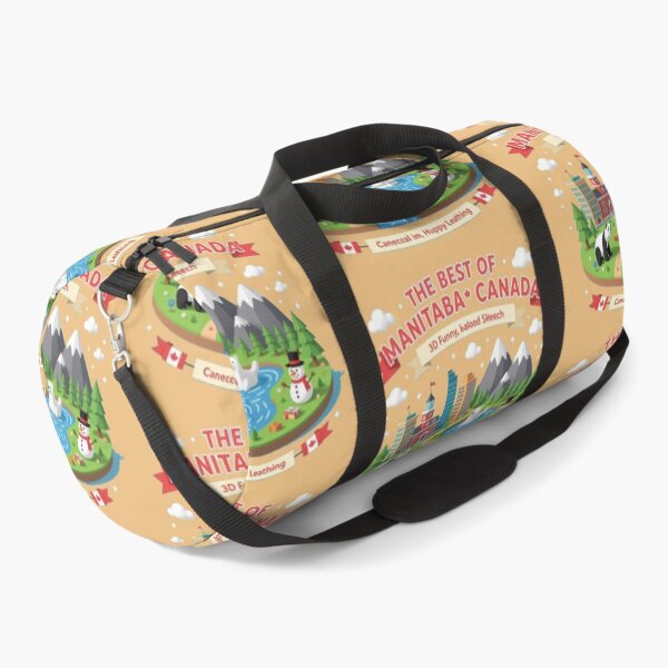 Item preview,   The Best of Manitoba Canada – 3D Funny Sketch,  designed and sold by PaintMeWorld.