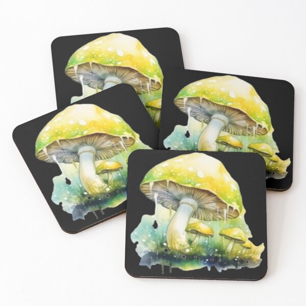 Item preview, Bioluminescent Glowing Mushrooms  designed and sold by szydelkowanika.
