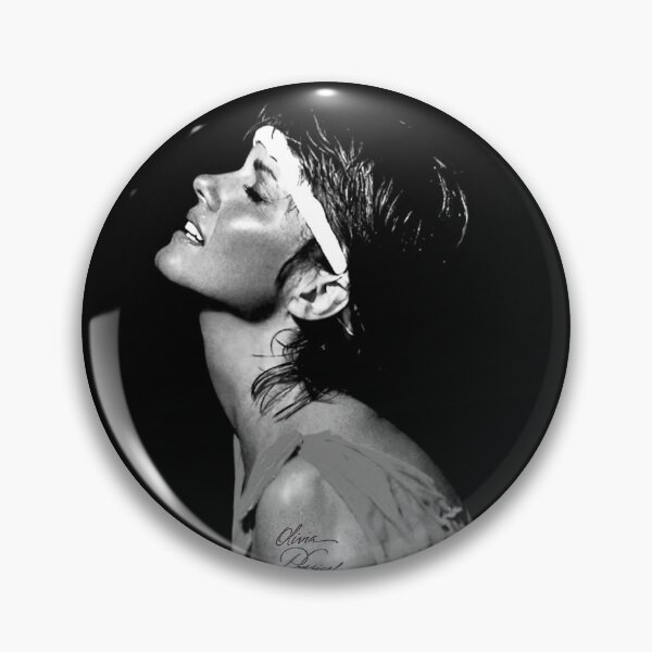 Item preview, Olivia Newton-John Lets Get Physical Black and White By PopRetroDisco designed and sold by popretrodisco.