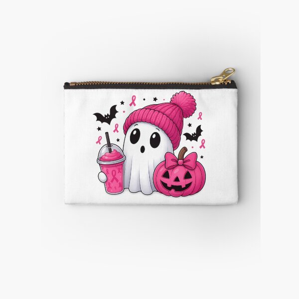 Item preview, Spooky Cute Ghost Pink Pumpkin Breast Cancer Awareness designed and sold by Merchrise.