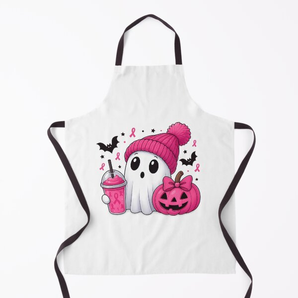 Item preview, Spooky Cute Ghost Pink Pumpkin Breast Cancer Awareness designed and sold by Merchrise.