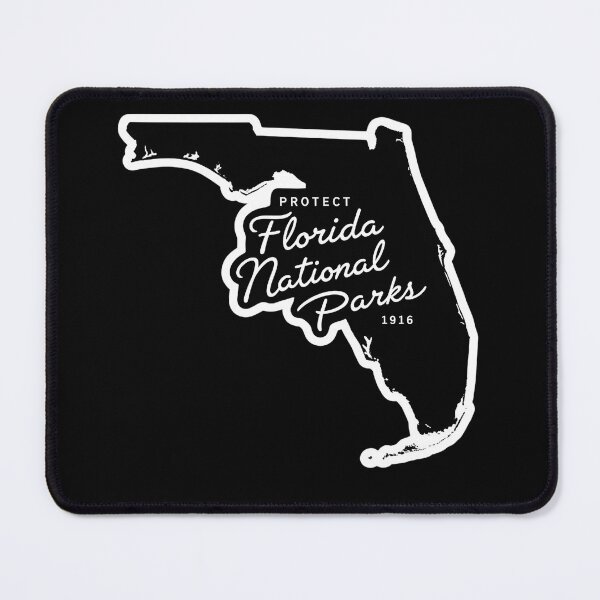 Item preview, Protect Florida National Parks Map designed and sold by LittleArij.