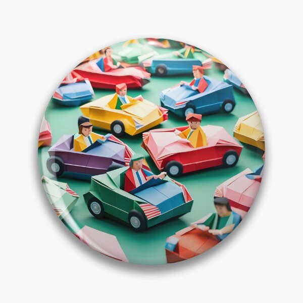 Item preview, Origami Art - Vintage Spins & Bumper Wins designed and sold by ArtfulFolds.