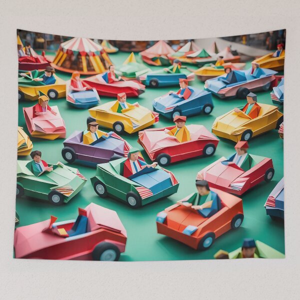 Item preview, Origami Art - Vintage Spins & Bumper Wins designed and sold by ArtfulFolds.