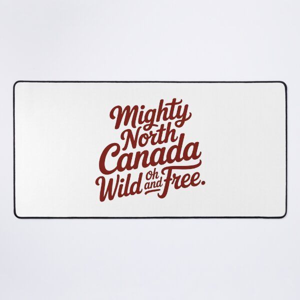 Item preview, Mighty North Canada Hand Lettering Design designed and sold by Paper Drip.
