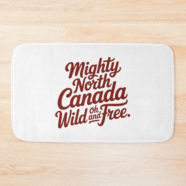 Item preview, Mighty North Canada Hand Lettering Design designed and sold by Paper Drip.