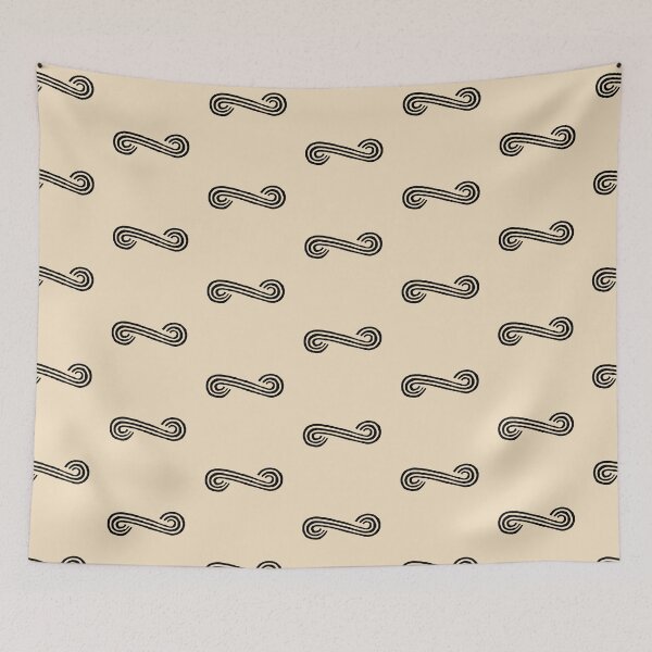 Item preview, African Curved Geometry – Tribal Flow Pattern designed and sold by lalatrash.