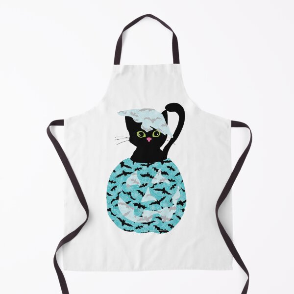 Item preview, Flying Bats Kitten and Jack O' Lantern designed and sold by creativebeeshop.