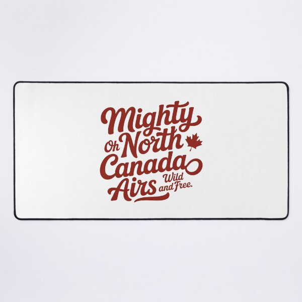 Item preview, Mighty North Canada Hand Lettering Design designed and sold by Paper Drip.