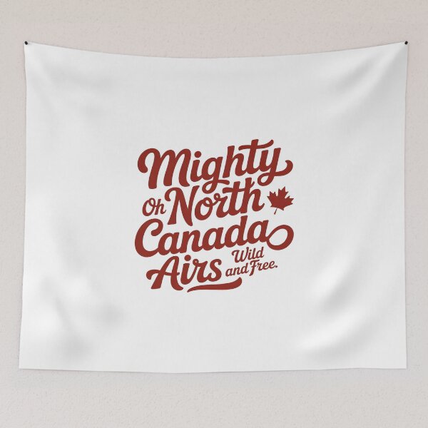 Item preview, Mighty North Canada Hand Lettering Design designed and sold by Paper Drip.