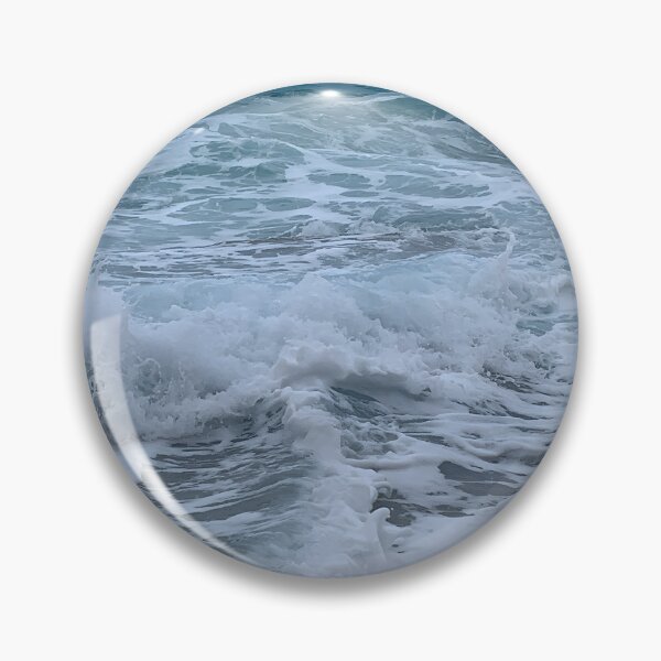 Item preview, Blue Waves and Sea Foam Art designed and sold by Torizo.