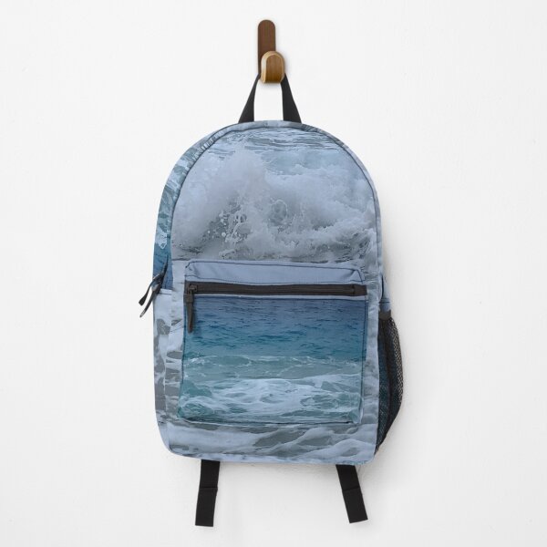 Item preview, Blue Waves and Sea Foam Art designed and sold by Torizo.