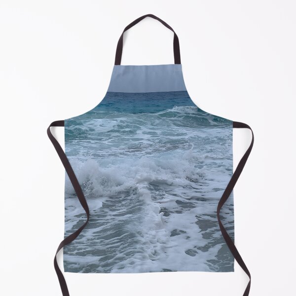 Item preview, Blue Waves and Sea Foam Art designed and sold by Torizo.