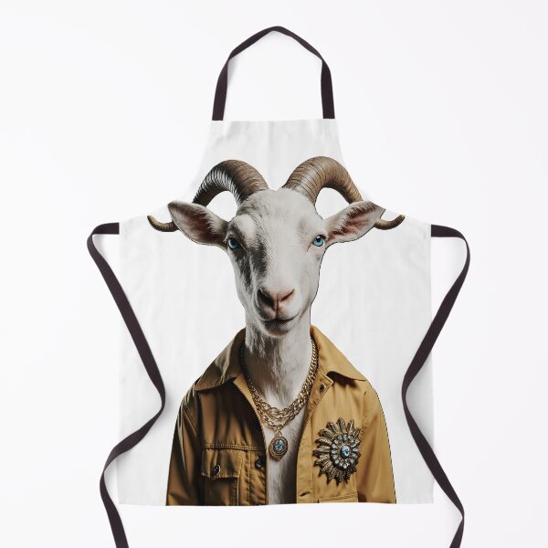 Item preview, Graphic art Gideon the Goat designed and sold by Art Crea Nova.