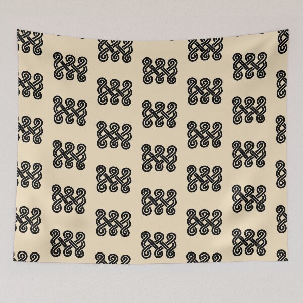 Item preview, African Flow Pattern – Abstract Tribal Geometry designed and sold by lalatrash.