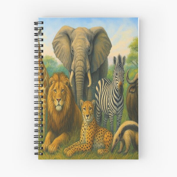 Item preview, "Selvagem e Majestoso: Fauna Africana em Harmonia" designed and sold by Leonornature.