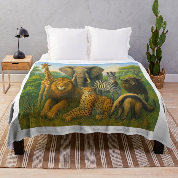 Item preview, "Selvagem e Majestoso: Fauna Africana em Harmonia" designed and sold by Leonornature.