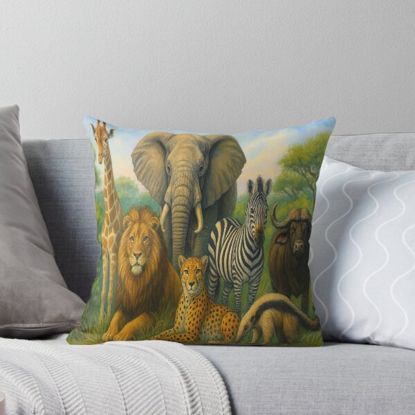 Item preview, "Selvagem e Majestoso: Fauna Africana em Harmonia" designed and sold by Leonornature.