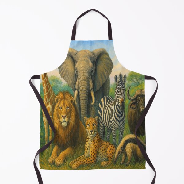 Item preview, "Selvagem e Majestoso: Fauna Africana em Harmonia" designed and sold by Leonornature.