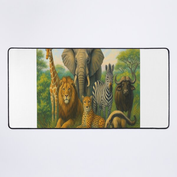 Item preview, "Selvagem e Majestoso: Fauna Africana em Harmonia" designed and sold by Leonornature.