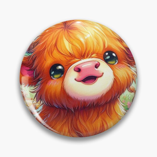 Item preview, Happiest Highland Cutie Cows designed and sold by Sunflwrconcepts and Designs.