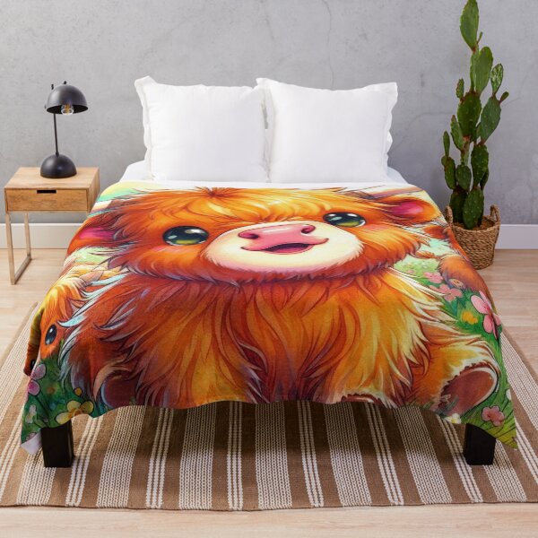 Item preview, Happiest Highland Cutie Cows designed and sold by Sunflwrconcepts and Designs.