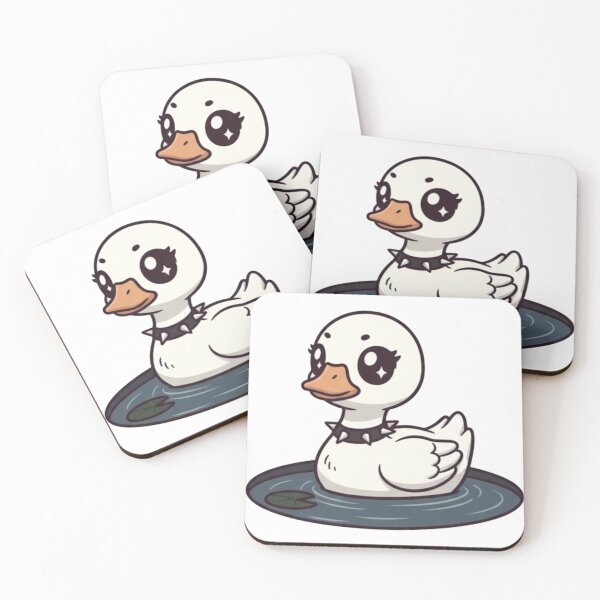 Item preview, Goth Goose – Darkly Cute Chibi Meme designed and sold by Whisky1111.