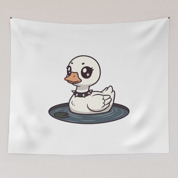 Item preview, Goth Goose – Meme chibi oscuro y adorable designed and sold by Whisky1111.