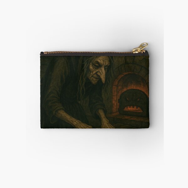 Item preview, Slavic Folk Horror – Baking Cookies with Baba Yaga – Vintage Dark Art | Slavic Bestiary designed and sold by JacobKAurumhead.