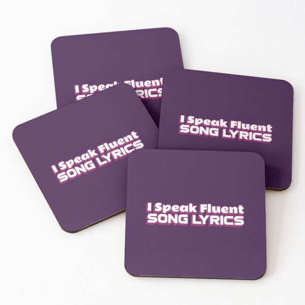 Item preview, I Speak Fluent Song Lyrics - songwriter  designed and sold by TaurusC95.