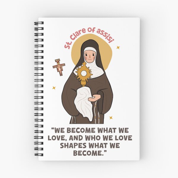 Item preview, St. Clare of Assisi designed and sold by Klawisdesign.