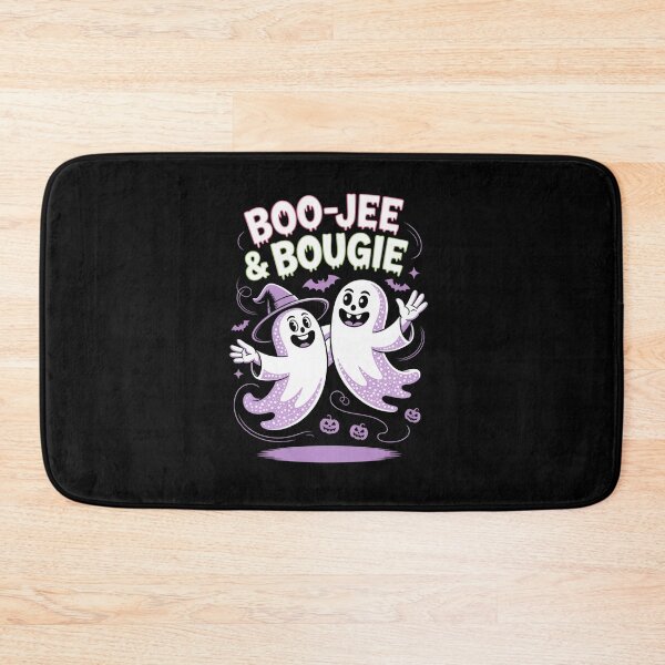 Item preview, Boo-Jee & Bougie Witch Ghost T-Shirt | Cute Halloween Friends Spooky Apparel designed and sold by DarylWelsh2024.