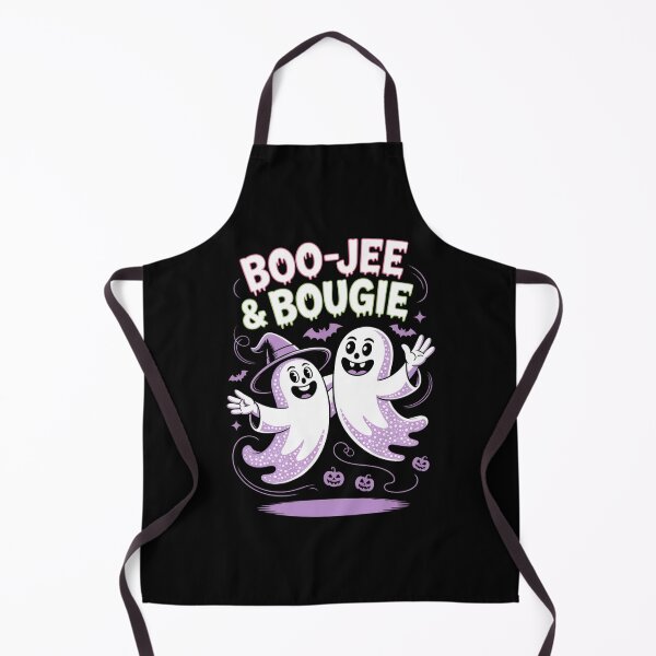Item preview, Boo-Jee & Bougie Witch Ghost T-Shirt | Cute Halloween Friends Spooky Apparel designed and sold by DarylWelsh2024.