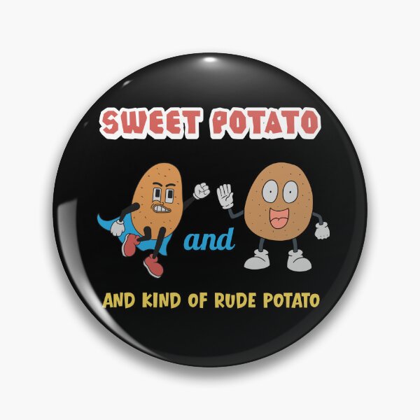 Item preview, Sweet Potato and Kind of Rude Potato designed and sold by Tom-Apex-Art.