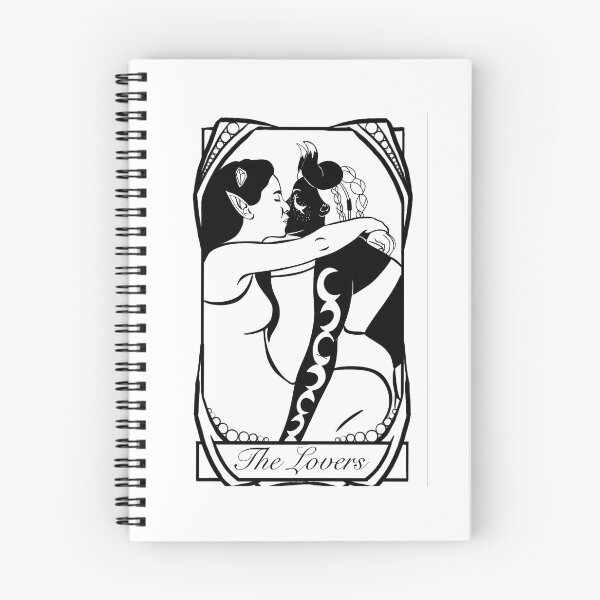 Item preview, Tarot Card- The Lovers designed and sold by Cinderpaw1.