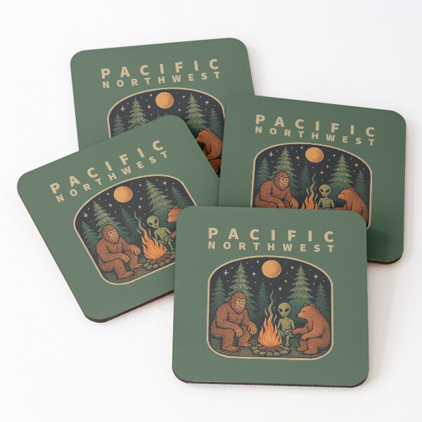 Item preview, Pacific Northwest – Campfire Legends designed and sold by getpressedshirt.