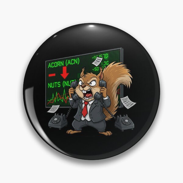 Item preview, Stockbroker Squirrel – Acorn Market Chaos Meme designed and sold by Whisky1111.