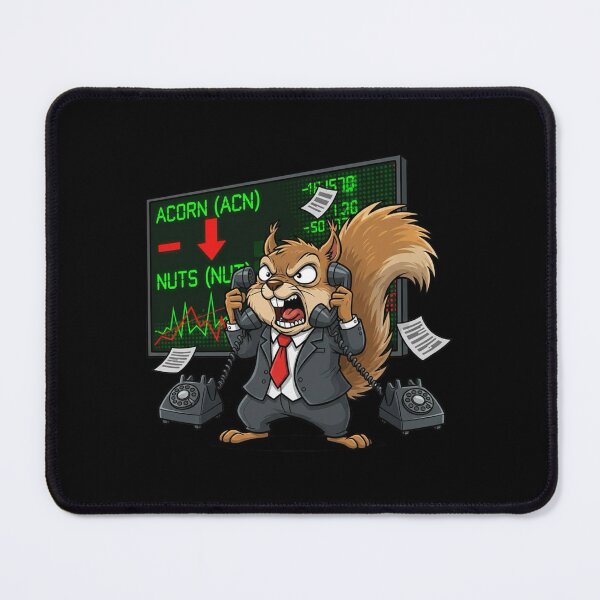 Item preview, Stockbroker Squirrel – Acorn Market Chaos Meme designed and sold by Whisky1111.