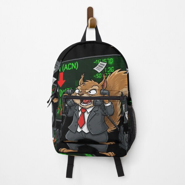 Item preview, Stockbroker Squirrel – Acorn Market Chaos Meme designed and sold by Whisky1111.