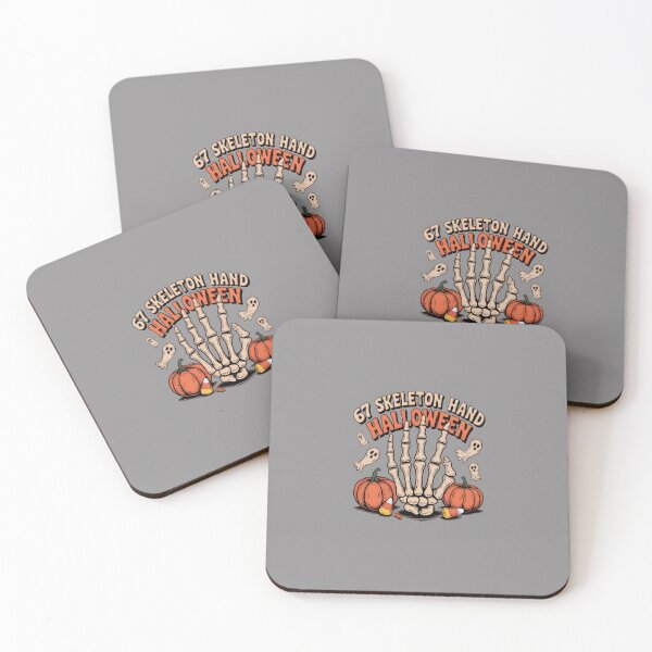 Item preview, 67 Skeleton Hand Halloween | Funny Spooky Skeleton Hand Design designed and sold by Avenius Graphics.