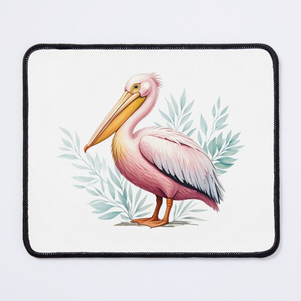 Item preview, Pink pelican designed and sold by PrintLabStudio.