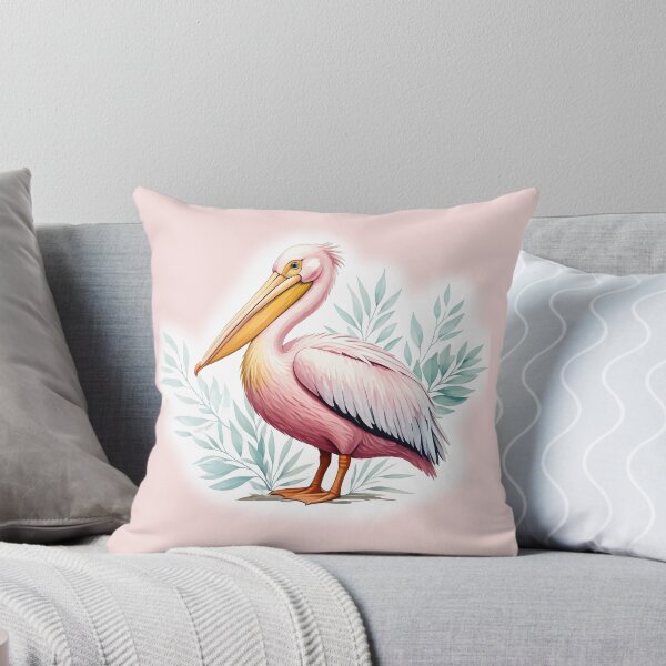 Item preview, Pink pelican designed and sold by PrintLabStudio.