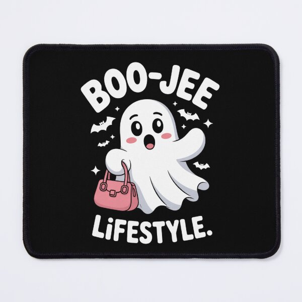 Item preview, Boo-Jee Lifestyle Ghost Cute Boujee Halloween Girly Spooky Design designed and sold by DarylWelsh2024.