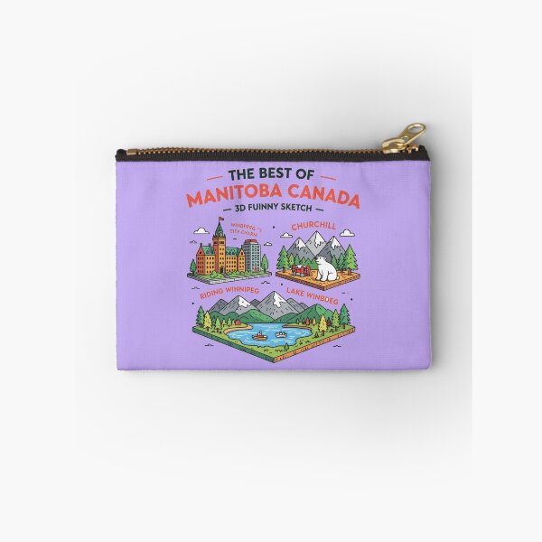 Item preview, The Best of Manitoba Canada – 3D Funny Sketch, designed and sold by PaintMeWorld.